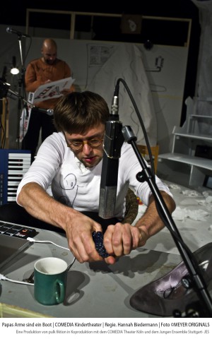 Papas Arme sind ein Boot